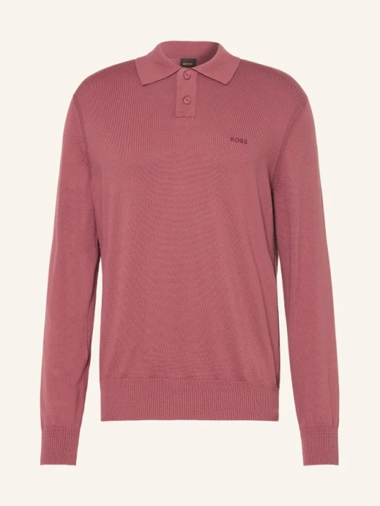 Zdjęcie produktu Boss Koszulka Polo Z Dzianiny Asac rot BRUDNY RÓŻ