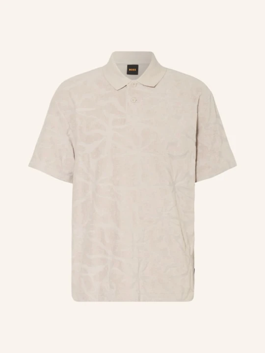 Zdjęcie produktu Boss Koszulka Polo Z Frotte Flower beige