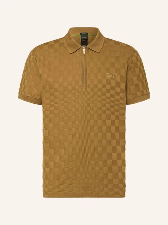 Zdjęcie produktu Boss Koszulka Polo Z Jerseyu icons70 O Kroju Regular Fit braun KONIAKOWY