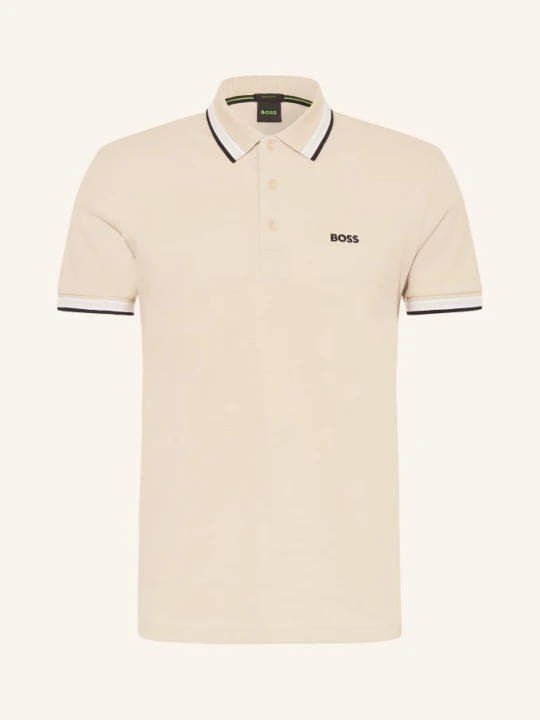 Zdjęcie produktu Boss Koszulka Polo Z Piki Paddy Curved Regular Fit beige
