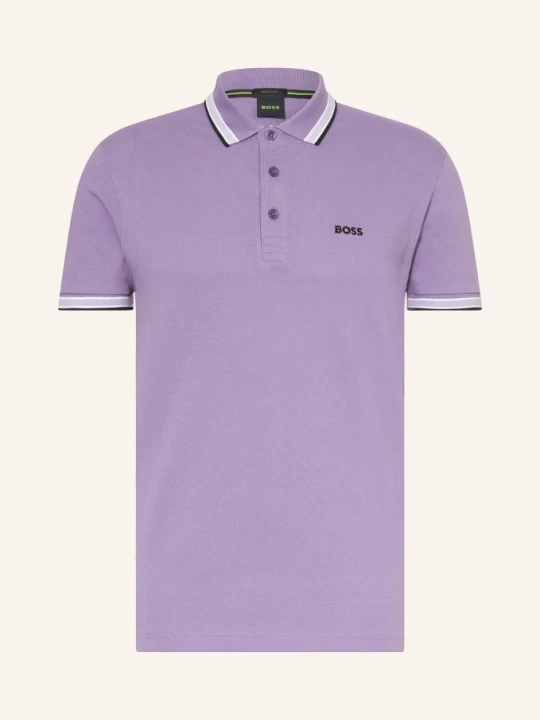Zdjęcie produktu Boss Koszulka Polo Z Piki Paddy Curved Regular Fit lila purpurowy