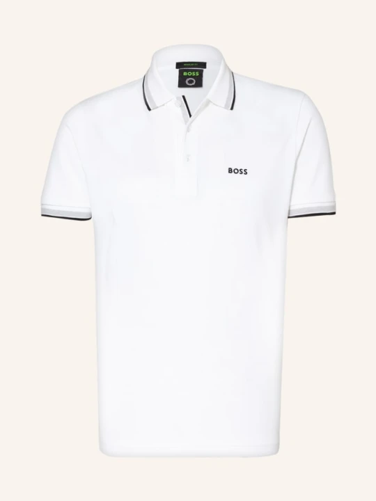 Zdjęcie produktu Boss Koszulka Polo Z Piki Paddy Curved Regular Fit weiss BIAŁY