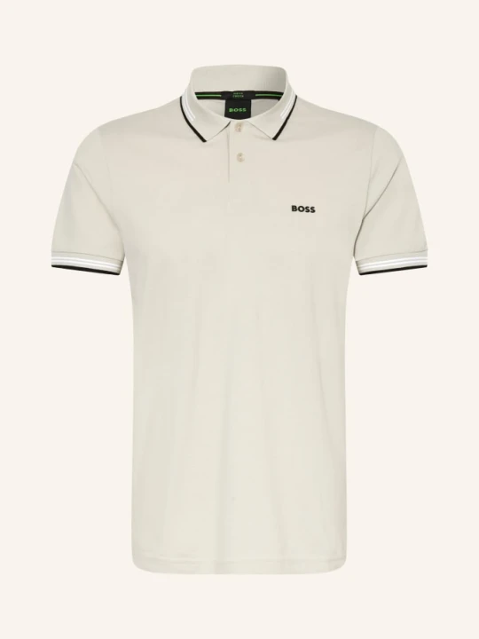 Zdjęcie produktu Boss Koszulka Polo Z Piki Paul Slim Fit beige JASNOBRĄZOWY