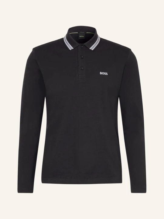 Zdjęcie produktu Boss Koszulka Polo Z Piki Plisy Regular Fit blau GRANATOWY