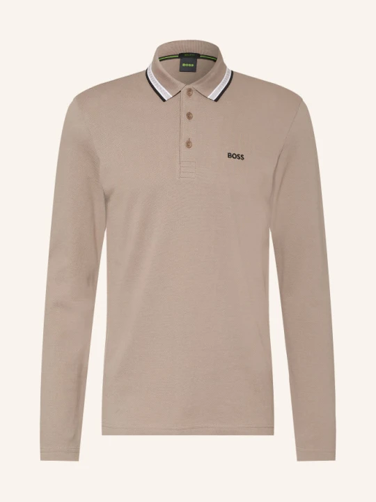 Zdjęcie produktu Boss Koszulka Polo Z Piki Plisy Regular Fit gruen