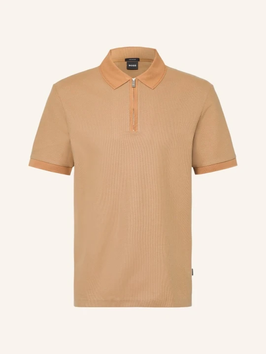 Zdjęcie produktu Boss Koszulka Polo Z Pikowanego Materiału Pei beige