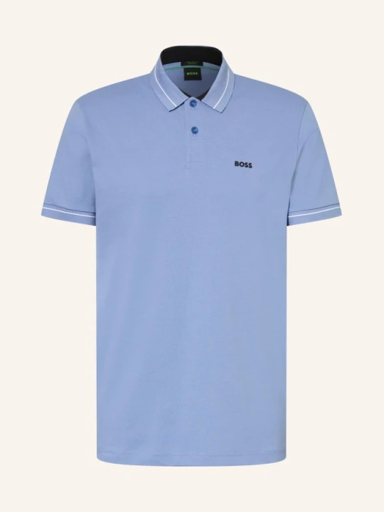 Zdjęcie produktu Boss Koszulka Polo Z Pikowanym Wzorem Member Regular Fit blau JASNONIEBIESKI