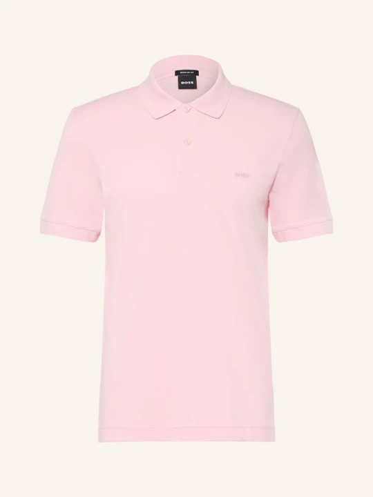 Zdjęcie produktu Boss Koszulka Polo Z Pikowanym Wzorem Pallas Regular Fit rosa RÓŻOWY