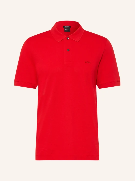 Zdjęcie produktu Boss Koszulka Polo Z Pikowanym Wzorem Pallas Regular Fit rot CZERWONY
