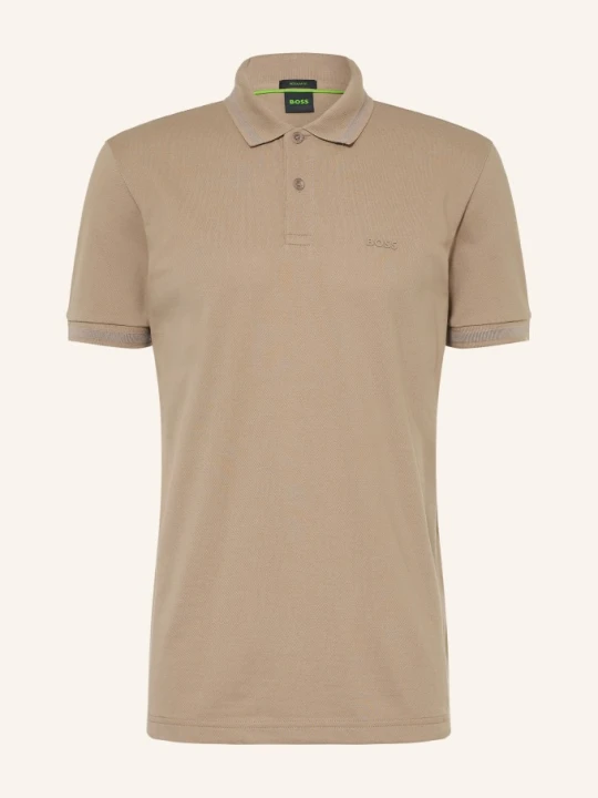 Zdjęcie produktu Boss Koszulka Polo Z Pikowanym Wzorem Pio gruen KHAKI