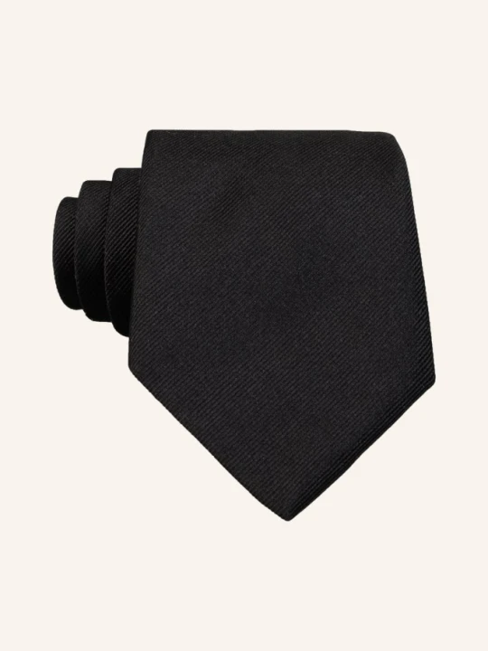 Zdjęcie produktu Boss Krawat schwarz CZARNY