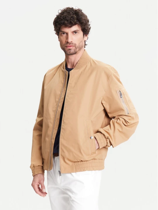 Zdjęcie produktu BOSS Kurtka bomber H-Comber-253 50544097 Beżowy Regular Fit