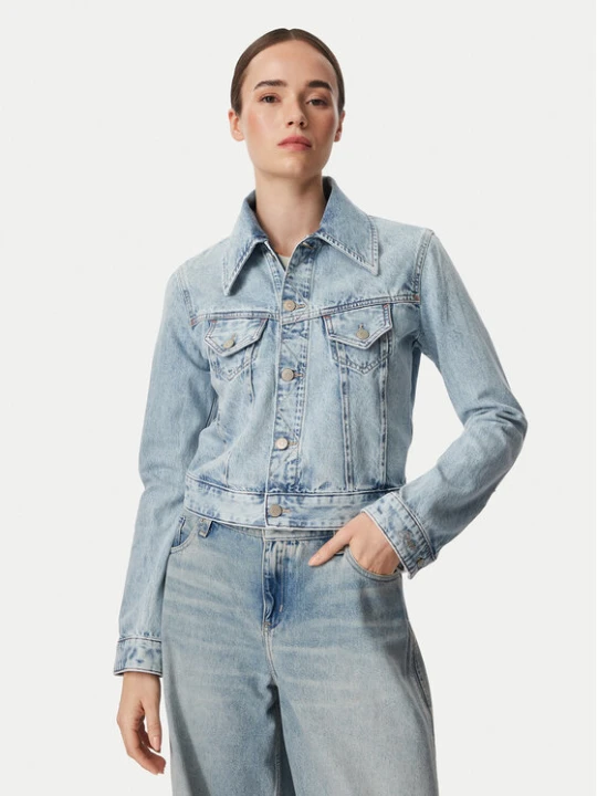 Zdjęcie produktu BOSS Kurtka jeansowa 50564451 Niebieski jasny Regular Fit