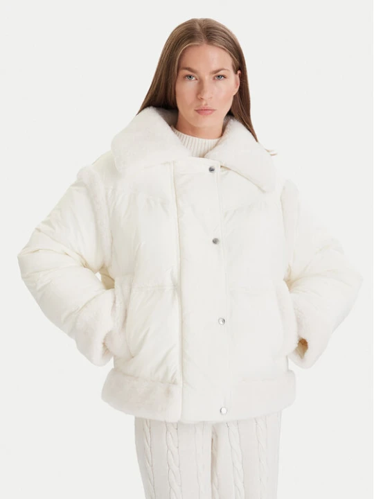 Zdjęcie produktu BOSS Kurtka zimowa C_Pajuna 50548173 Écru Relaxed Fit Kremowy