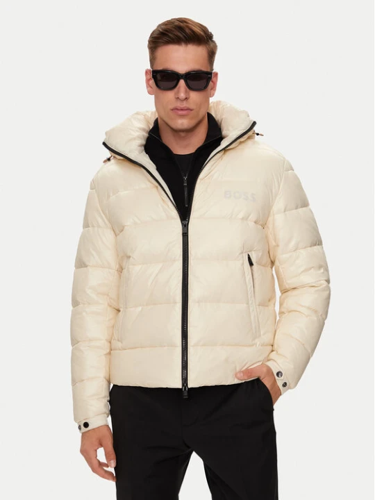 Zdjęcie produktu BOSS Kurtka zimowa H-Calando1 50520200 Écru Regular Fit Kremowy
