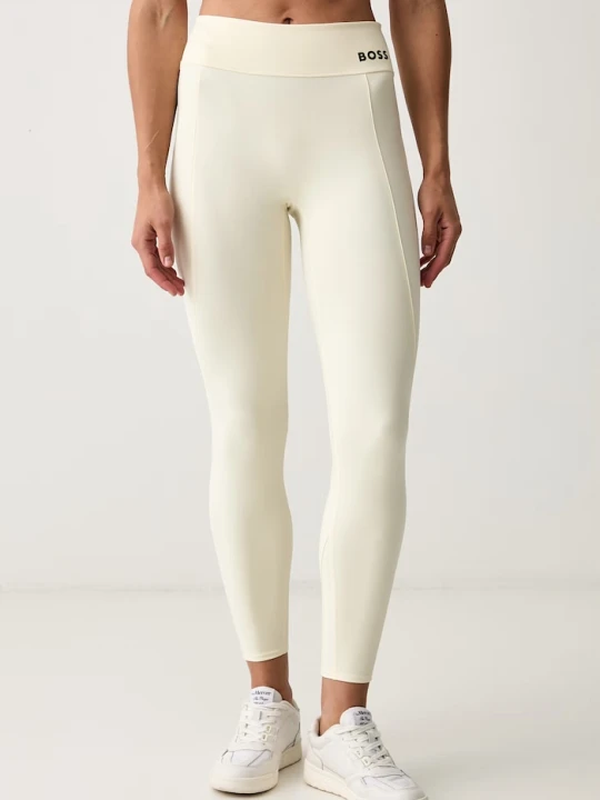 Zdjęcie produktu BOSS legginsy damskie Ekiden4 beżowy