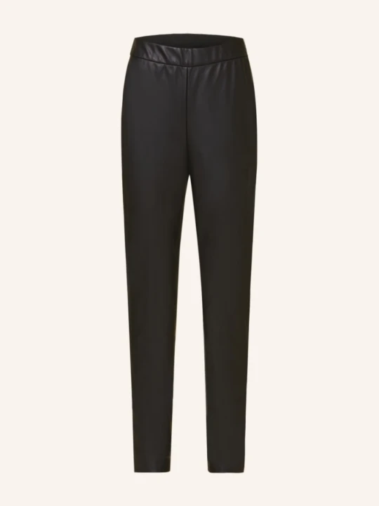 Zdjęcie produktu Boss Legginsy Taslimah Z Imitacji Skóry schwarz CZARNY