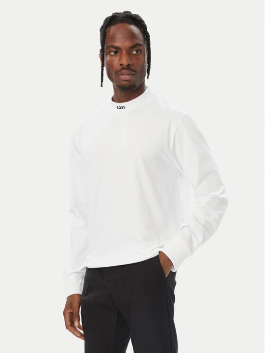 Zdjęcie produktu BOSS Longsleeve 50576916 Biały Regular Fit