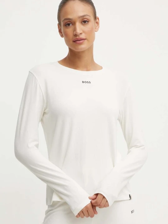 Zdjęcie produktu BOSS longsleeve lounge CI_LS-Shirt beżowy