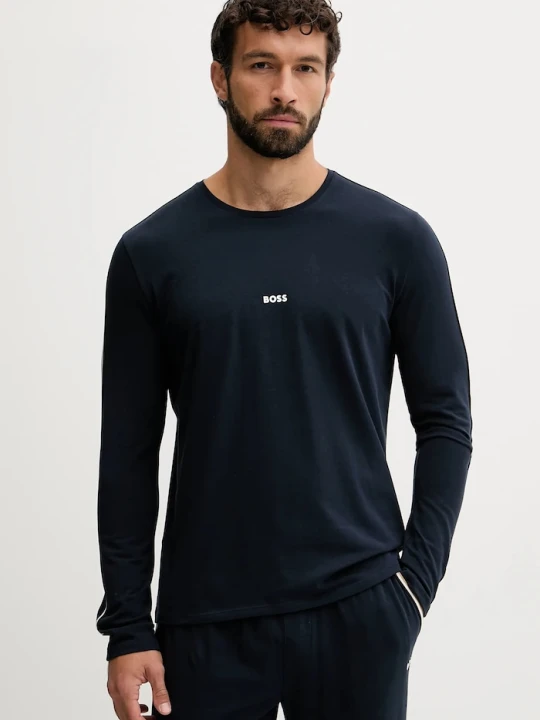 Zdjęcie produktu BOSS longsleeve lounge Unique LS-Shirt granatowy
