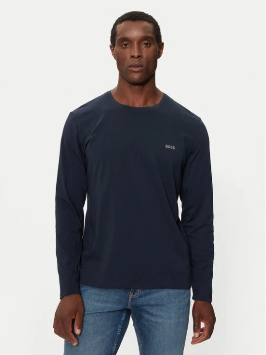Zdjęcie produktu Boss Longsleeve Mix&Match 50515390 Granatowy Regular Fit