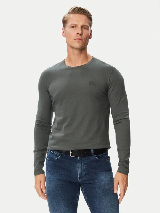 Zdjęcie produktu BOSS Longsleeve Tacks 50512111 Khaki Regular Fit