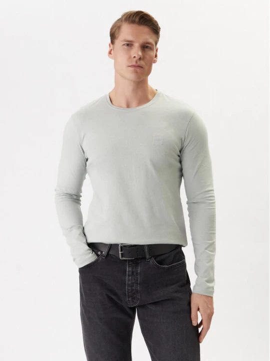 Zdjęcie produktu BOSS Longsleeve Tacks 50512111 Szary Regular Fit