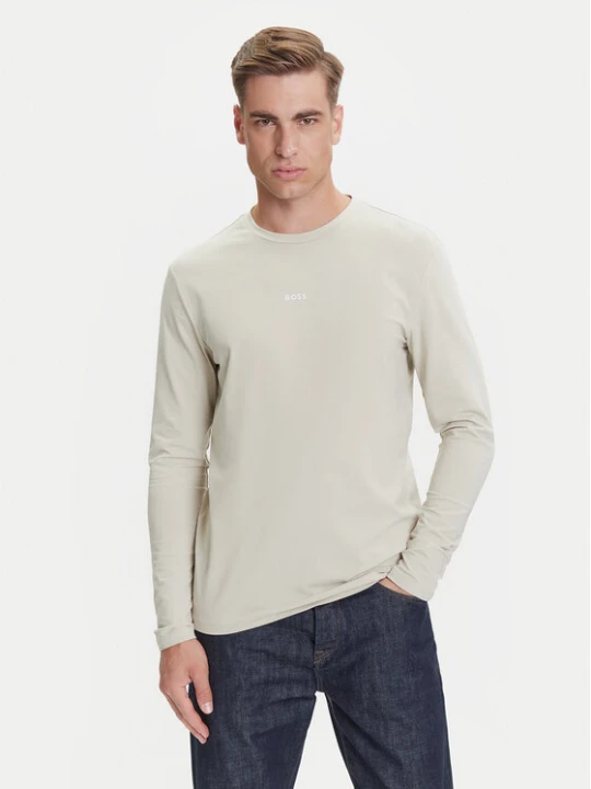 Zdjęcie produktu BOSS Longsleeve Tchark 50473286 Beżowy Regular Fit