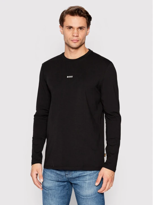 Zdjęcie produktu Boss Longsleeve Tchark 50473286 Czarny Regular Fit