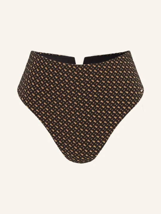 Zdjęcie produktu Boss Majtki Bikini Z Wysokim Stanem B Monogram schwarz