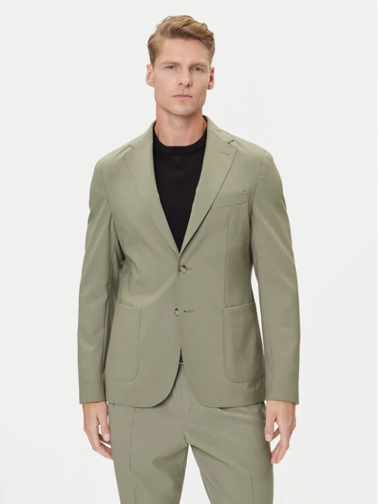 Zdjęcie produktu BOSS Marynarka C-Hanry 50545800 Zielony Slim Fit