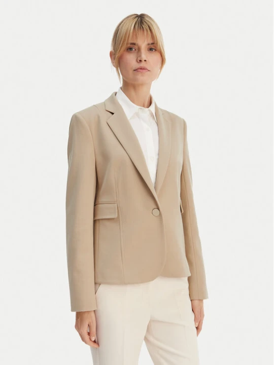 Zdjęcie produktu BOSS Marynarka Jia14 50556336 Beżowy Slim Fit