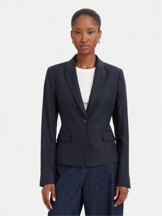 Zdjęcie produktu BOSS Marynarka Jia18 50564479 Granatowy Slim Fit