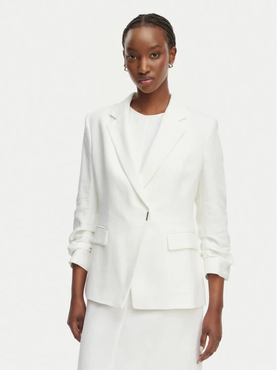 Zdjęcie produktu BOSS Marynarka Jia8 50557249 Biały Slim Fit