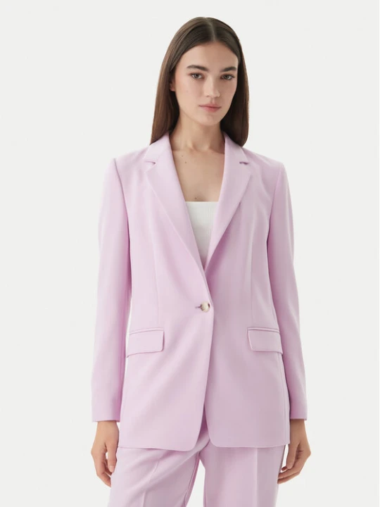 Zdjęcie produktu BOSS Marynarka Jocaluah 50490053 Fioletowy Regular Fit