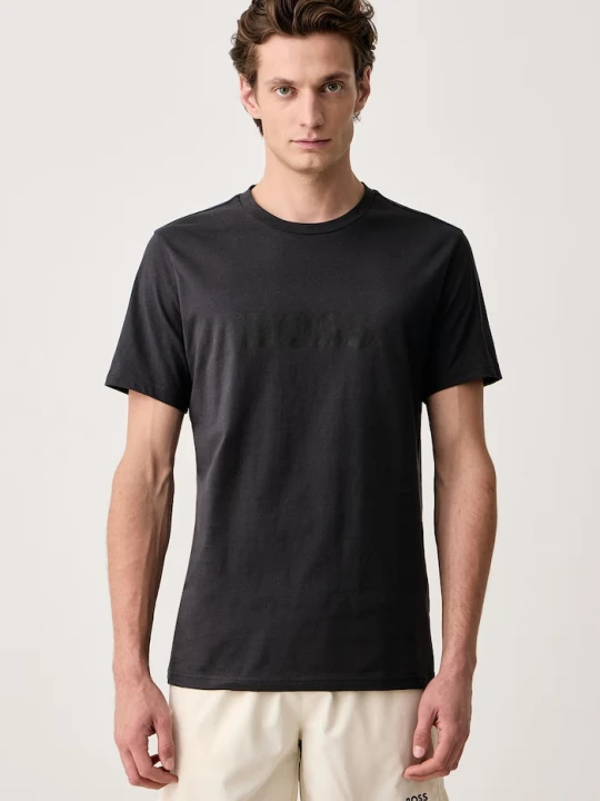 Zdjęcie produktu BOSS męski bawełniany T-Shirt RN szary