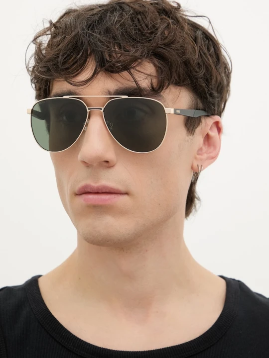 Zdjęcie produktu BOSS okulary przeciwsłoneczne złoty