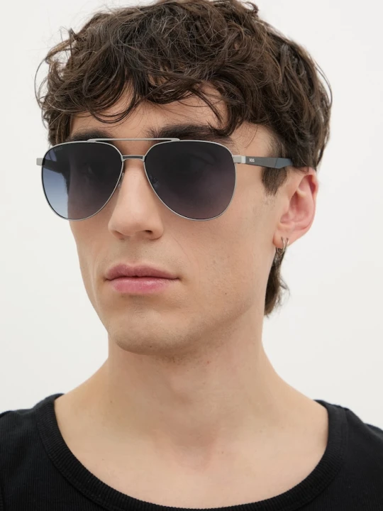 Zdjęcie produktu BOSS okulary przeciwsłoneczne srebrny