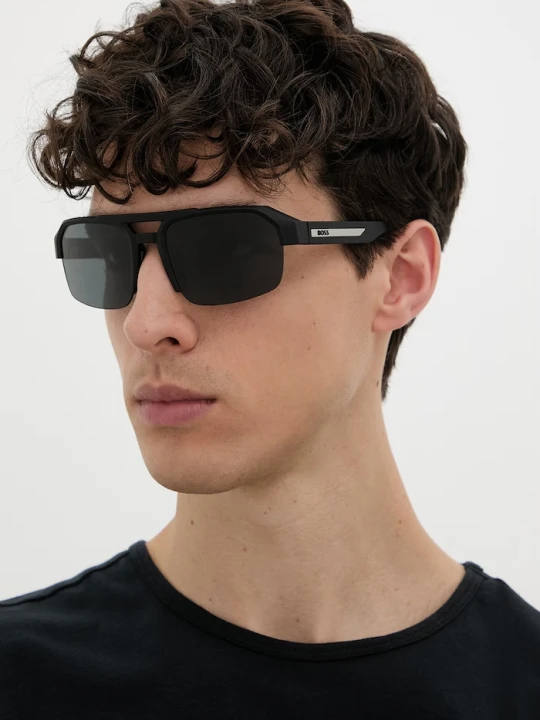 Zdjęcie produktu BOSS okulary przeciwsłoneczne męskie czarny