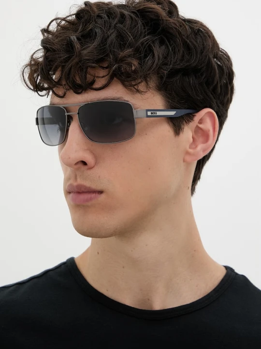 Zdjęcie produktu BOSS okulary przeciwsłoneczne męskie szary