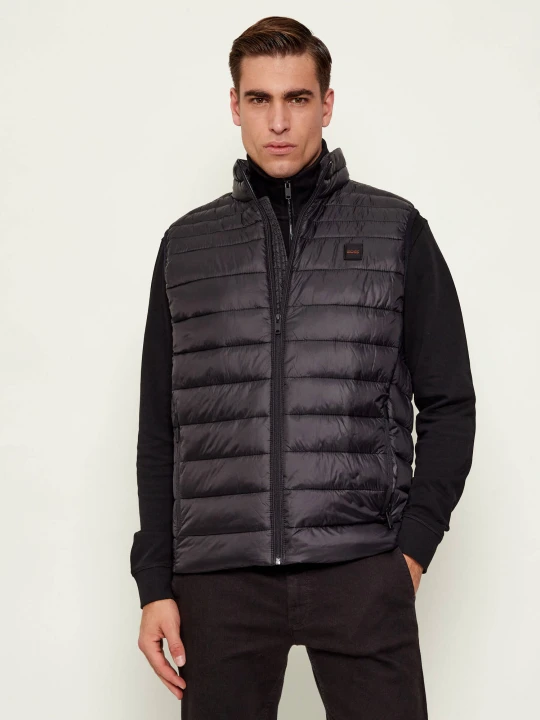 Zdjęcie produktu BOSS ORANGE Bezrękawnik Odeno2 | Slim Fit czarny