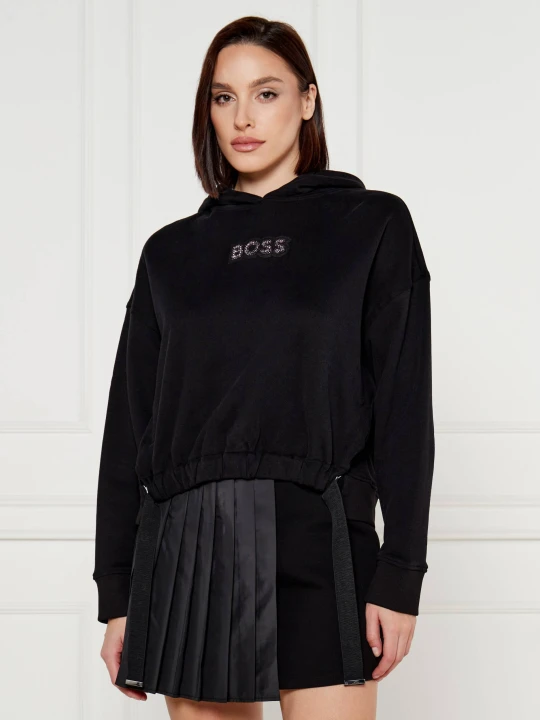 Zdjęcie produktu BOSS ORANGE Bluza C_Eblousa | Cropped Fit czarny