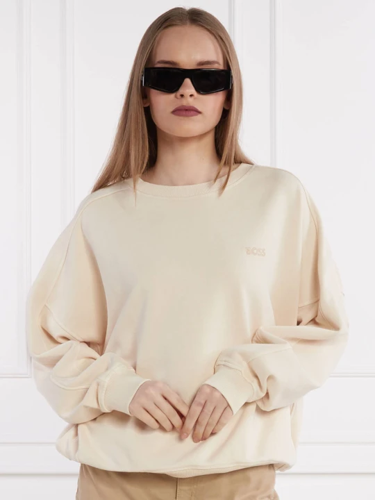 Zdjęcie produktu BOSS ORANGE Bluza C_Emina | Loose fit beżowy