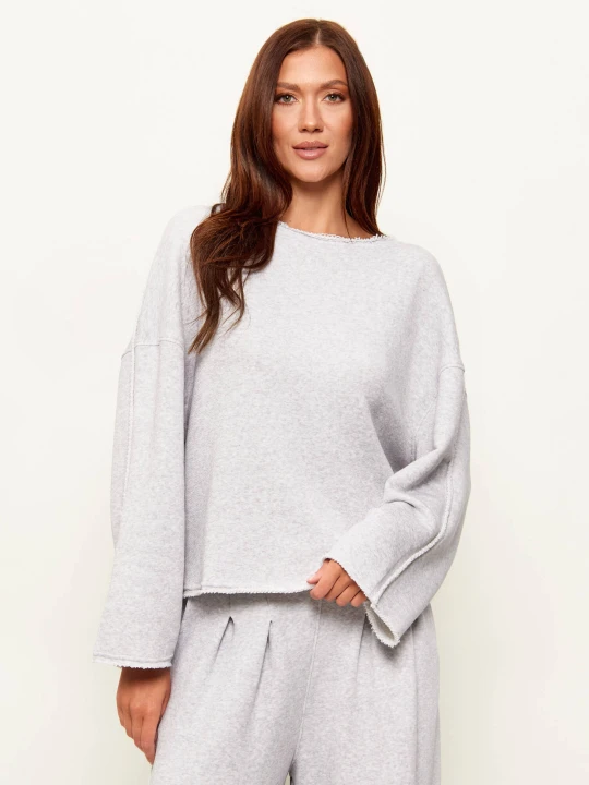 Zdjęcie produktu BOSS ORANGE Bluza C_Enely | Relaxed fit szary