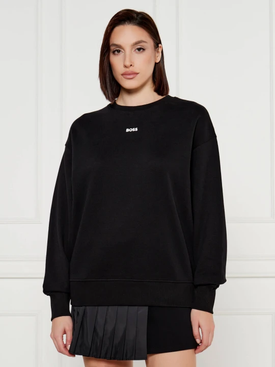 Zdjęcie produktu BOSS ORANGE Bluza C_Eteia | Oversize fit czarny