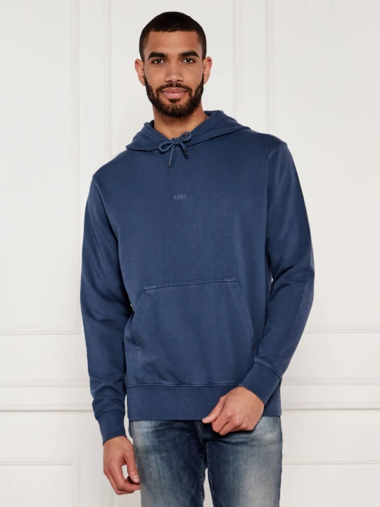 Zdjęcie produktu BOSS ORANGE Bluza We_Dye_Hood | Regular Fit niebieski