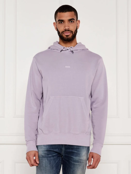 Zdjęcie produktu BOSS ORANGE Bluza We_Dye_Hood | Regular Fit lawendowy
