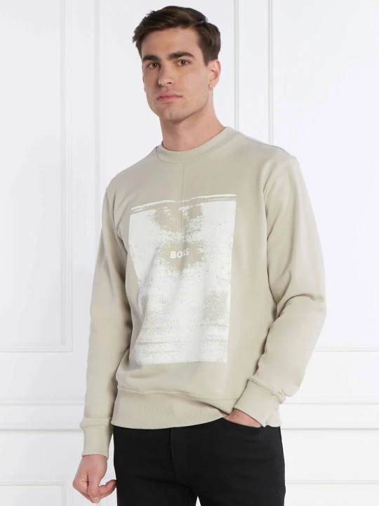 Zdjęcie produktu BOSS ORANGE Bluza We_Kalt | Regular Fit beżowy