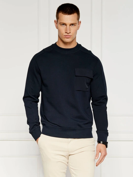 Zdjęcie produktu BOSS ORANGE Bluza We_PocketCargo | Regular Fit granatowy