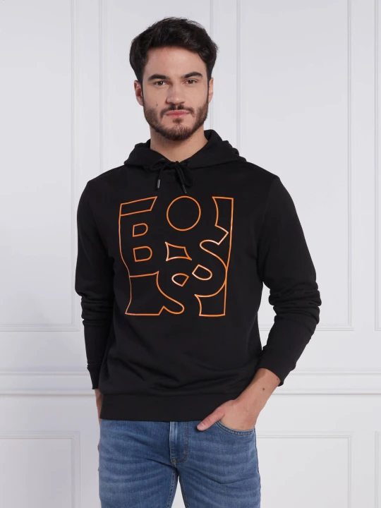 Zdjęcie produktu BOSS ORANGE Bluza Weboxy | Regular Fit czarny